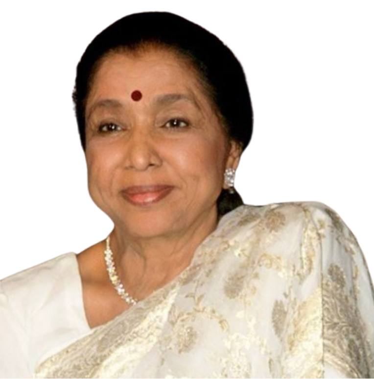 Ms. Asha Bhosle, Renowned Singer, Padmabhushan Awardee